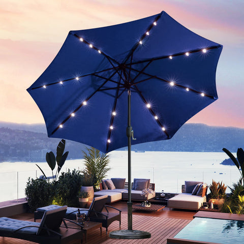 Sunnyglade polyester canopy offers fade resistance and water repellency for outdoors.