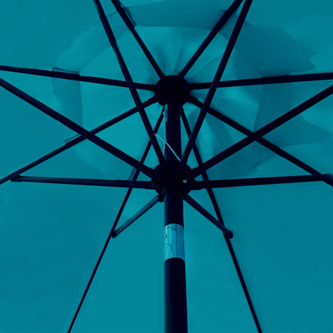 Sunnyglade teal blue umbrella base not included, pair with Sunnyglade base for stability