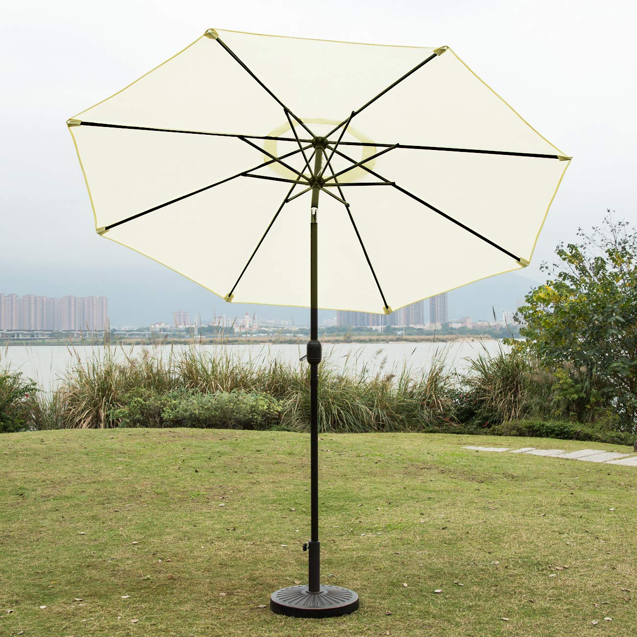Sunnyglade 40mm aluminum pole delivers sturdy support
