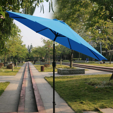Sunnyglade aluminum pole 40mm provides sturdy support for outdoor seating.