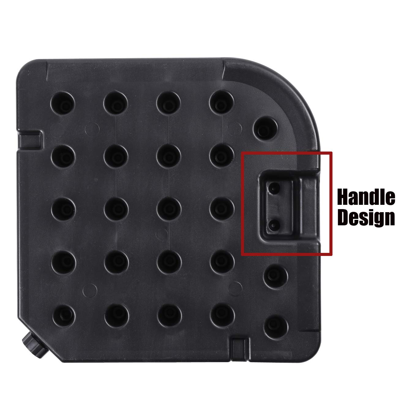 Sunnyglade base dimensions 39.7 inches by 39.7 inches by 3 inches