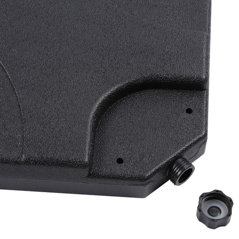 Sunnyglade base ideal for outdoor patios and decks with offset umbrellas