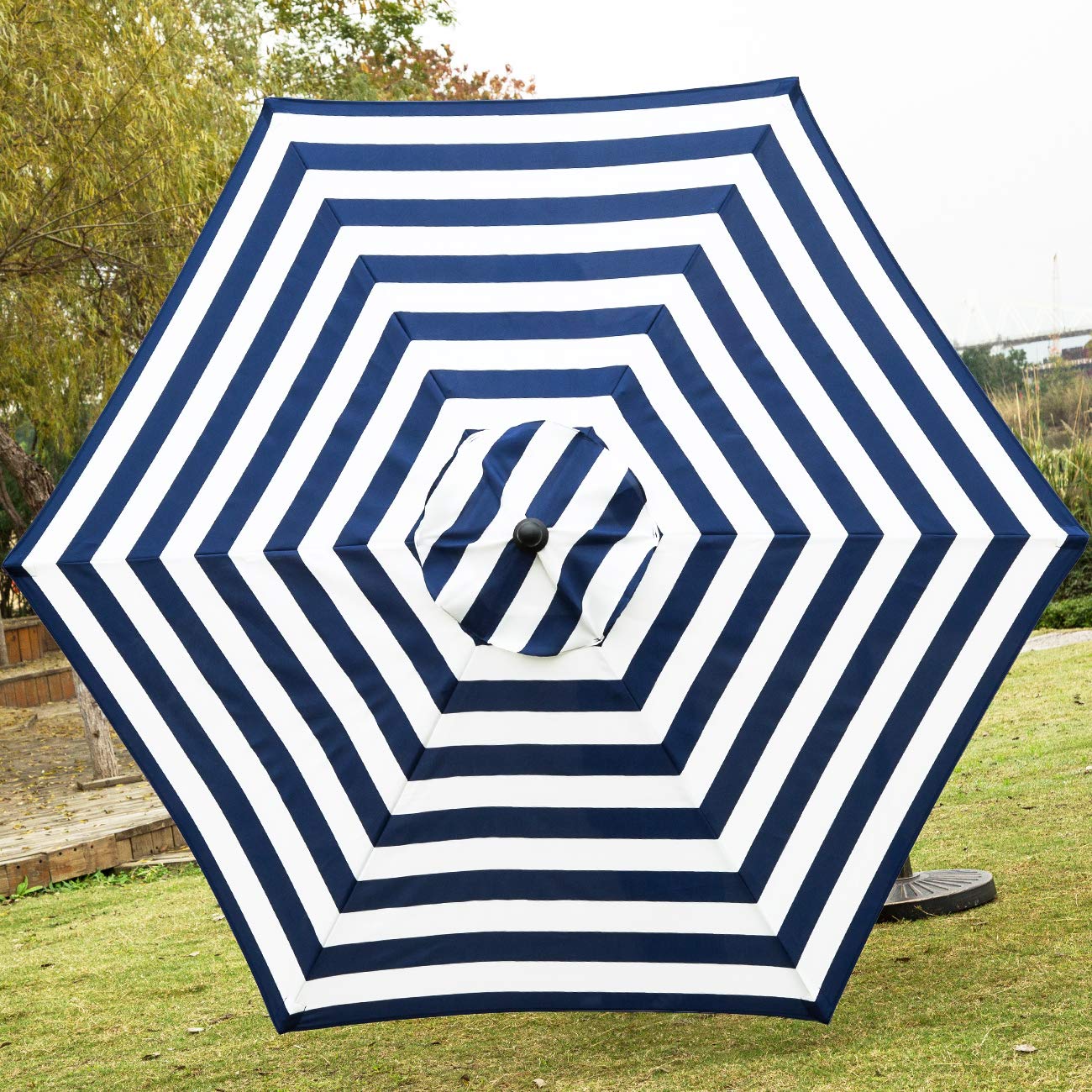 Sunnyglade vented canopy promotes airflow and cooler shade