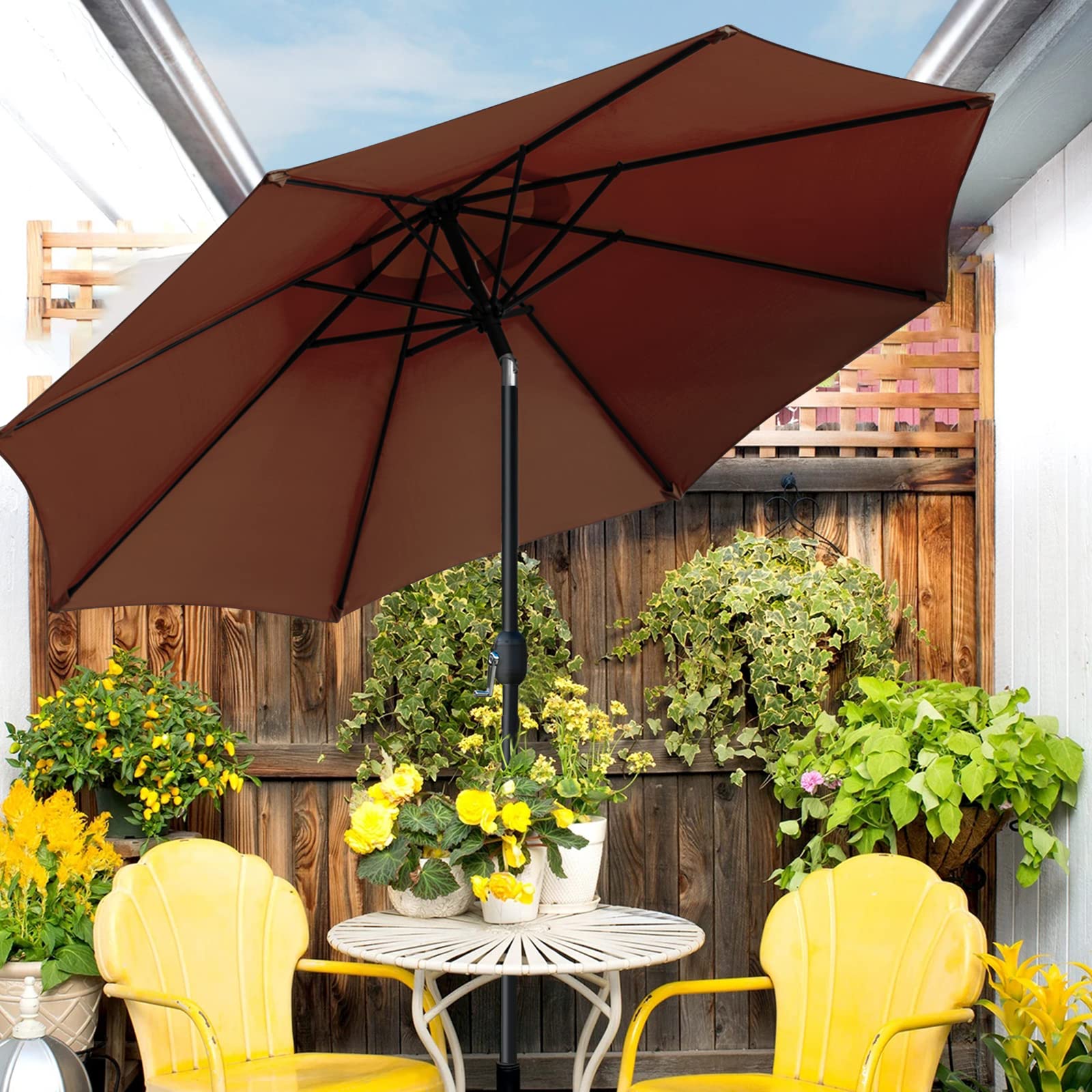 Sunnyglade wind vent design helps stabilize the canopy