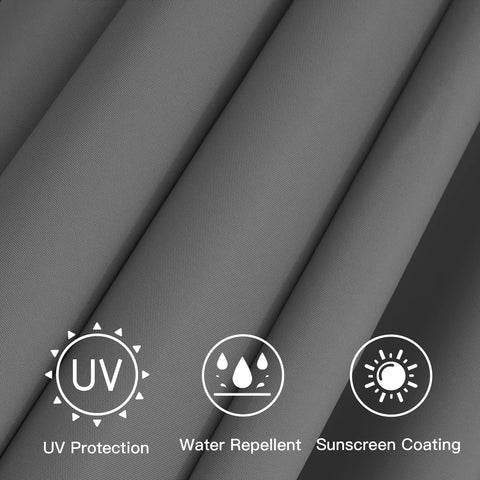 Sunnyglade universal canopy fits wooden, steel, and aluminum frames for easy replacement.