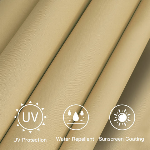 Sunnyglade universal canopy fit for wood, steel, and aluminum frames.