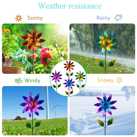 Sunnylight wind spinner presented as a thoughtful gift for nature lovers and gardeners.