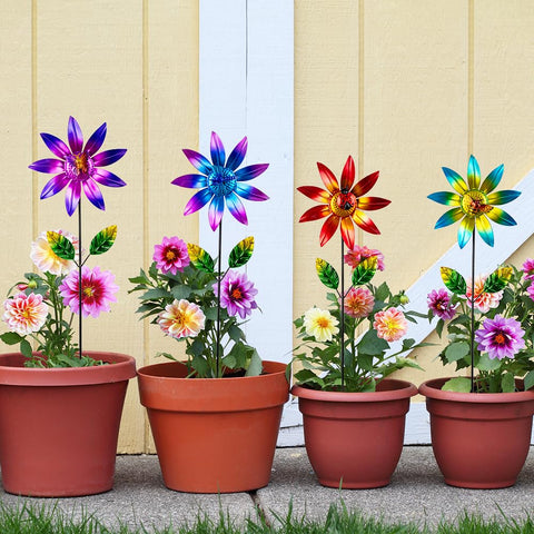 Sunnylight wind spinner featuring weatherproof outdoor design for all seasons.