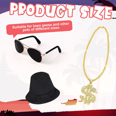 Sunnymove imitation gold chain creates a sparkly hip hop vibe for yard displays