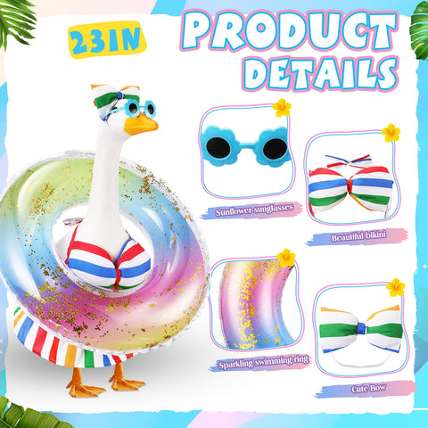 Sunnymove blue sun sunglasses on porch goose for playful style