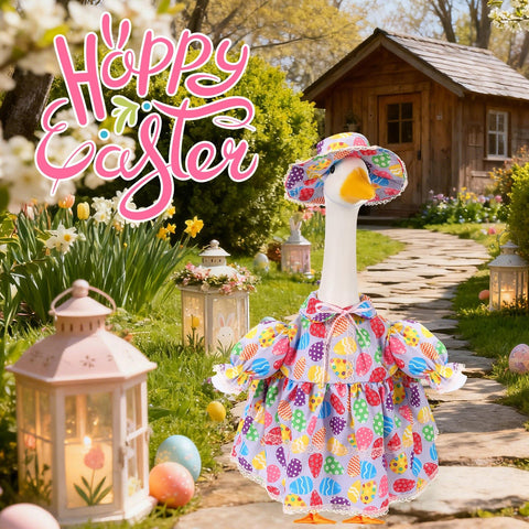 Sunnymove Easter goose outfit as a fun photo prop for family gatherings.