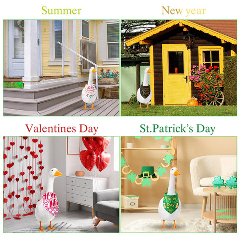 Sunnymove festive bandana gift idea adds charm to any pet goose