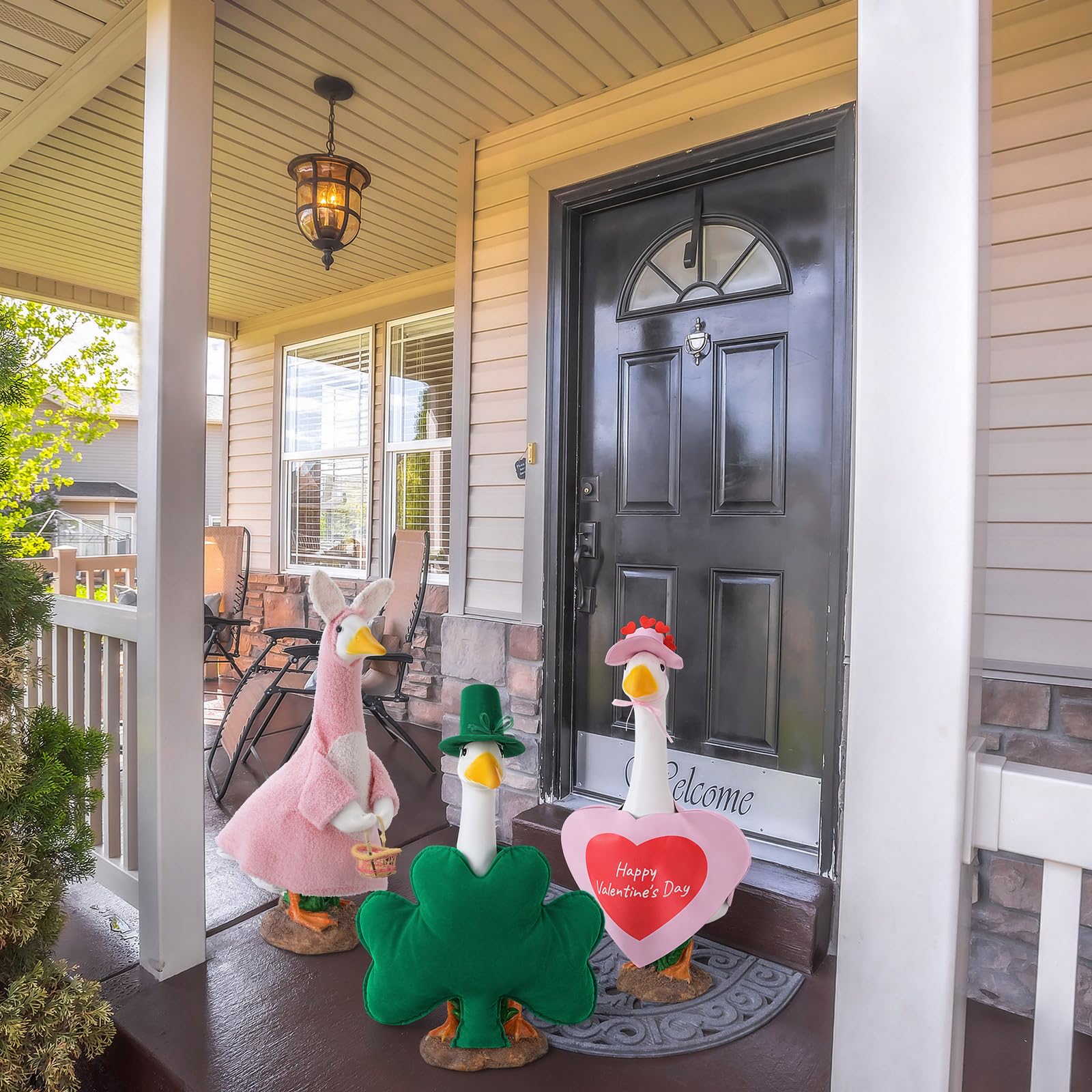 Sunnymove porch goose graduation cap outfit celebrates outdoor moments.