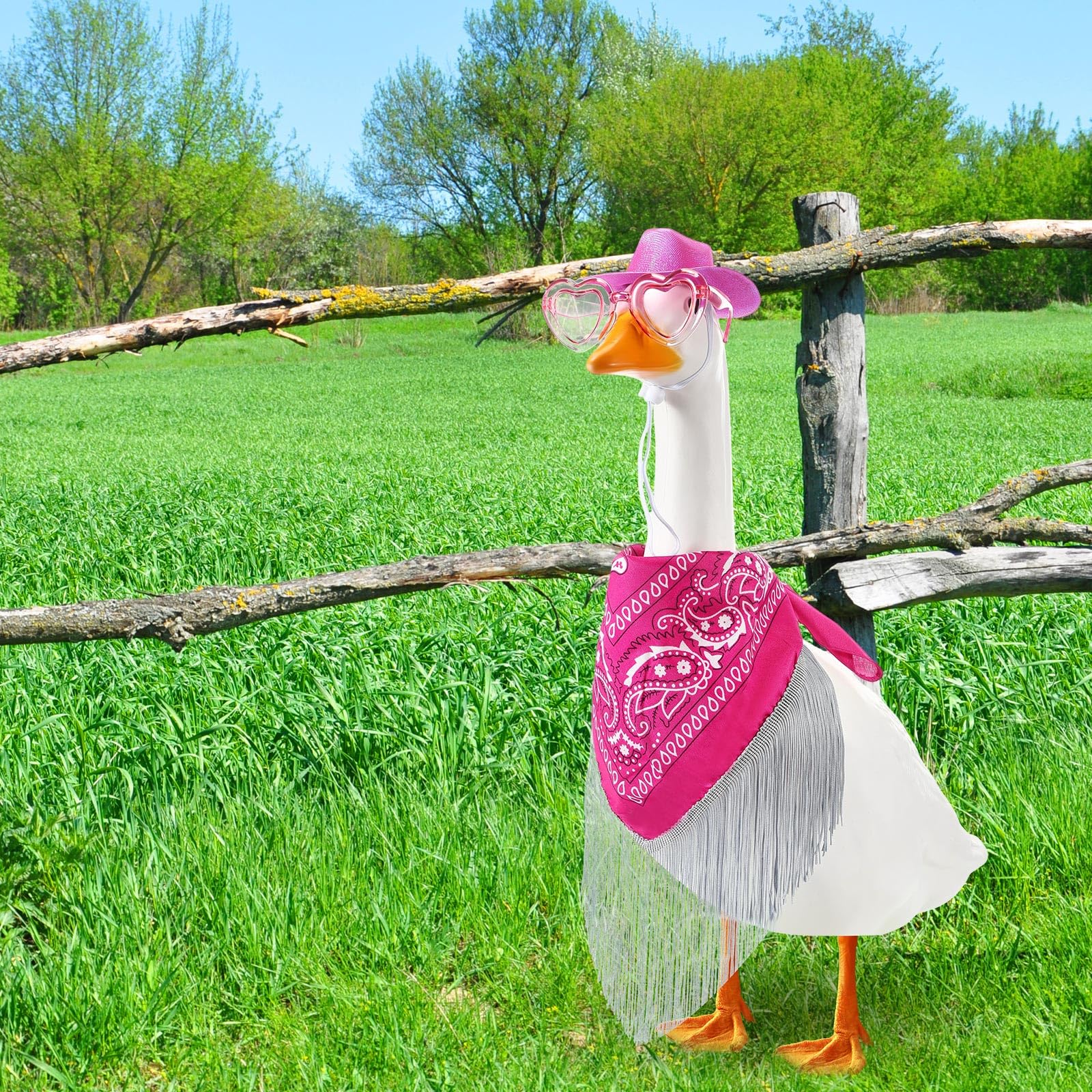 Sunnymove porch goose outfit transforming lawn decor for events