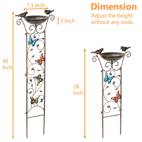 SUNNYPARK supports clematis jasmine or climbing roses for vertical garden interest