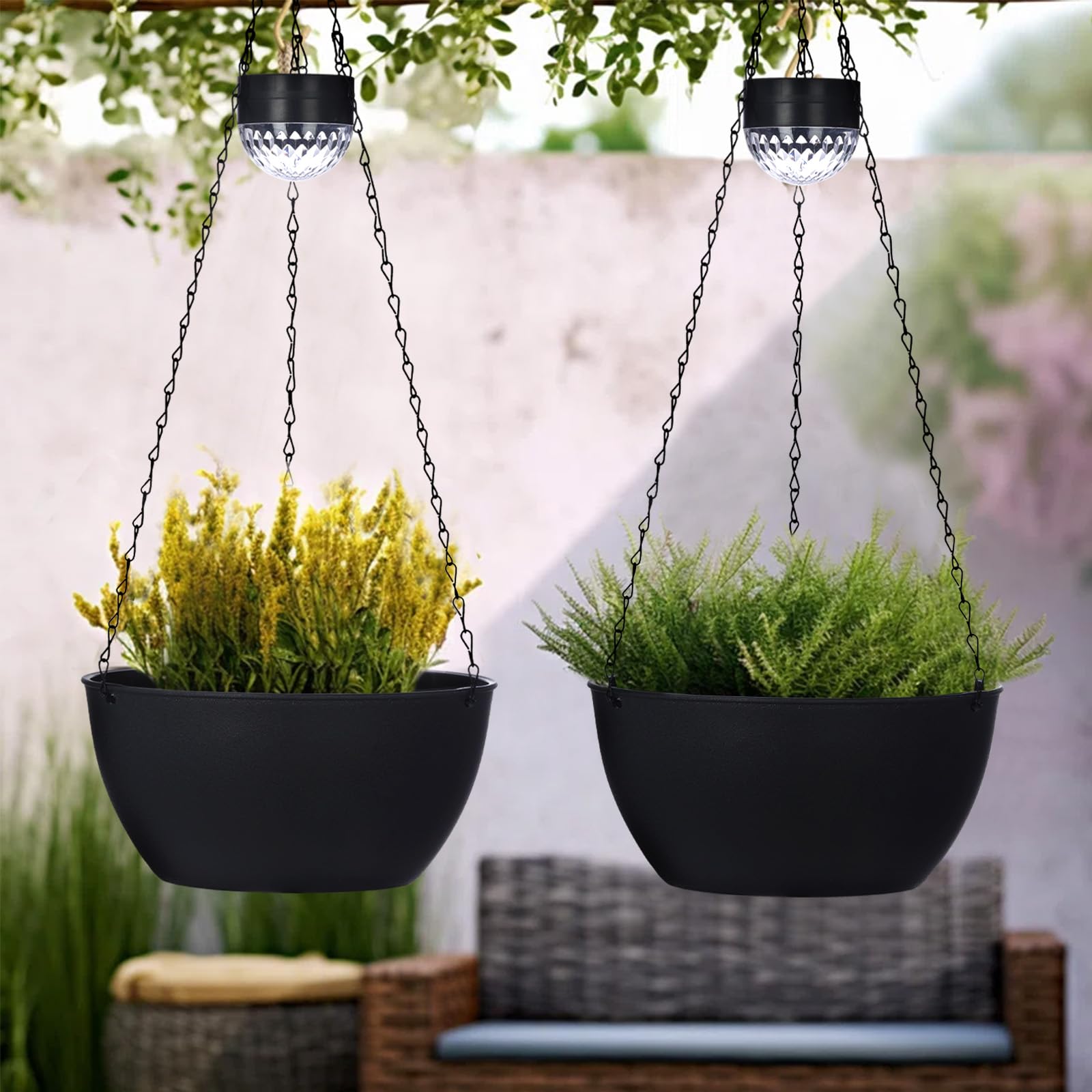 SUNNYPARK drain plug helps prevent overwatering in sunny balconies.