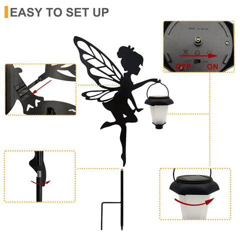 SUNNYPARK easy-ground stake assembly for quick outdoor setup.