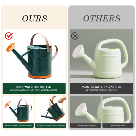 SunnyTong watering can free-standing fill hole for quick refills