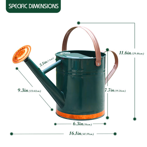SunnyTong watering can with removable spout for adjustable pouring and easy cleaning