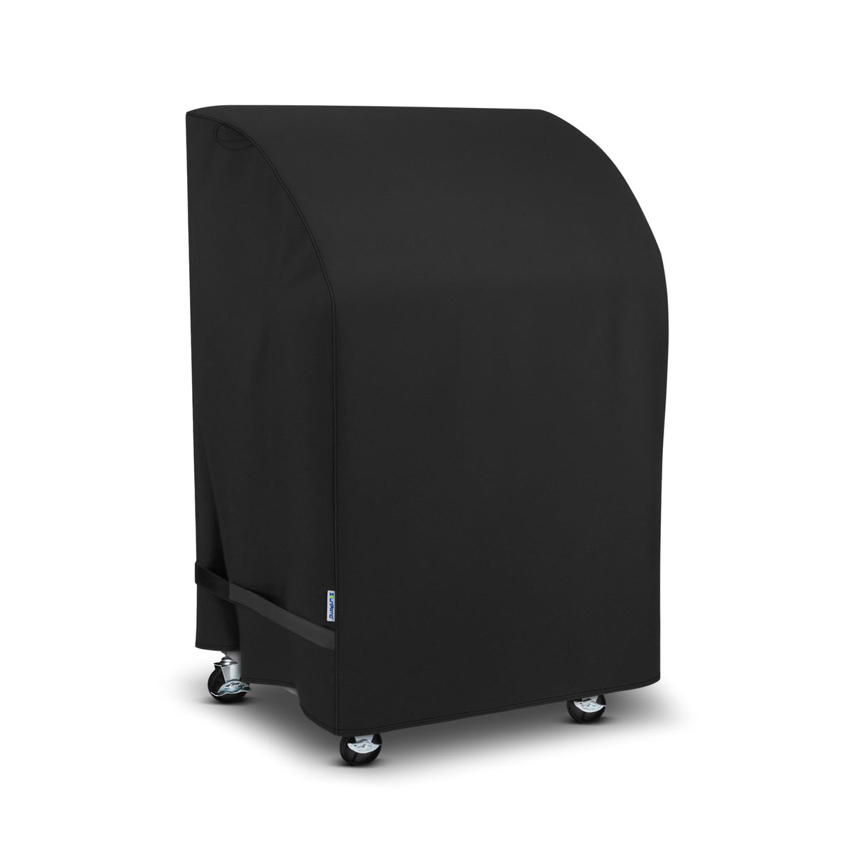 SunPatio 32-inch grill cover fade-stop fabric close-up showing color protection