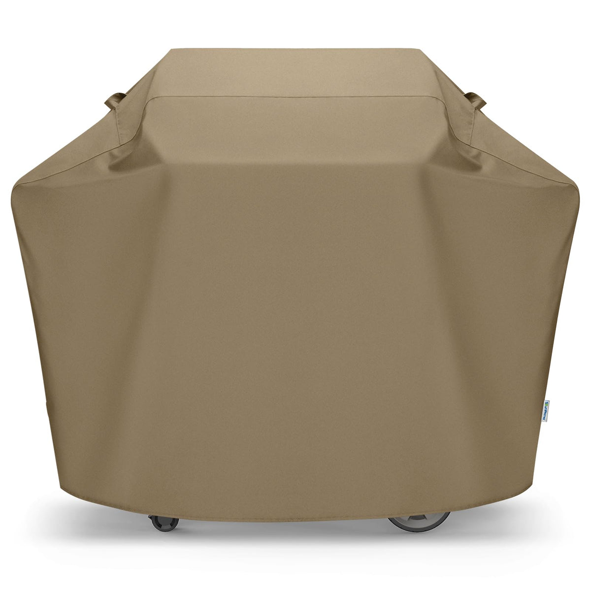 SunPatio 65inch grill cover front view showing rugged protection for outdoor grilling.