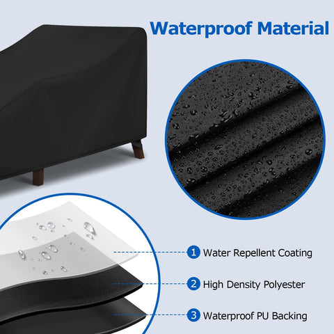 SunPatio breathable fabric is easy to wipe clean after lounging