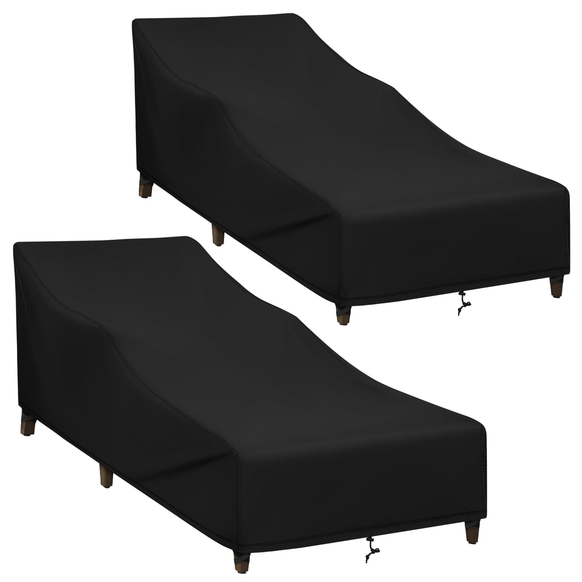 SunPatio chaise lounge cover waterproof protecting 80L-30W-26H on a patio