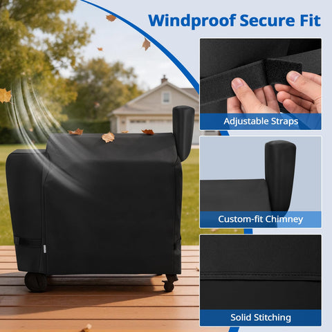 SunPatio easy-clean design shown with garden hose
