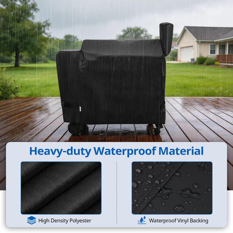 SunPatio FadeStop fabric close-up with waterproof lining for all-weather protection
