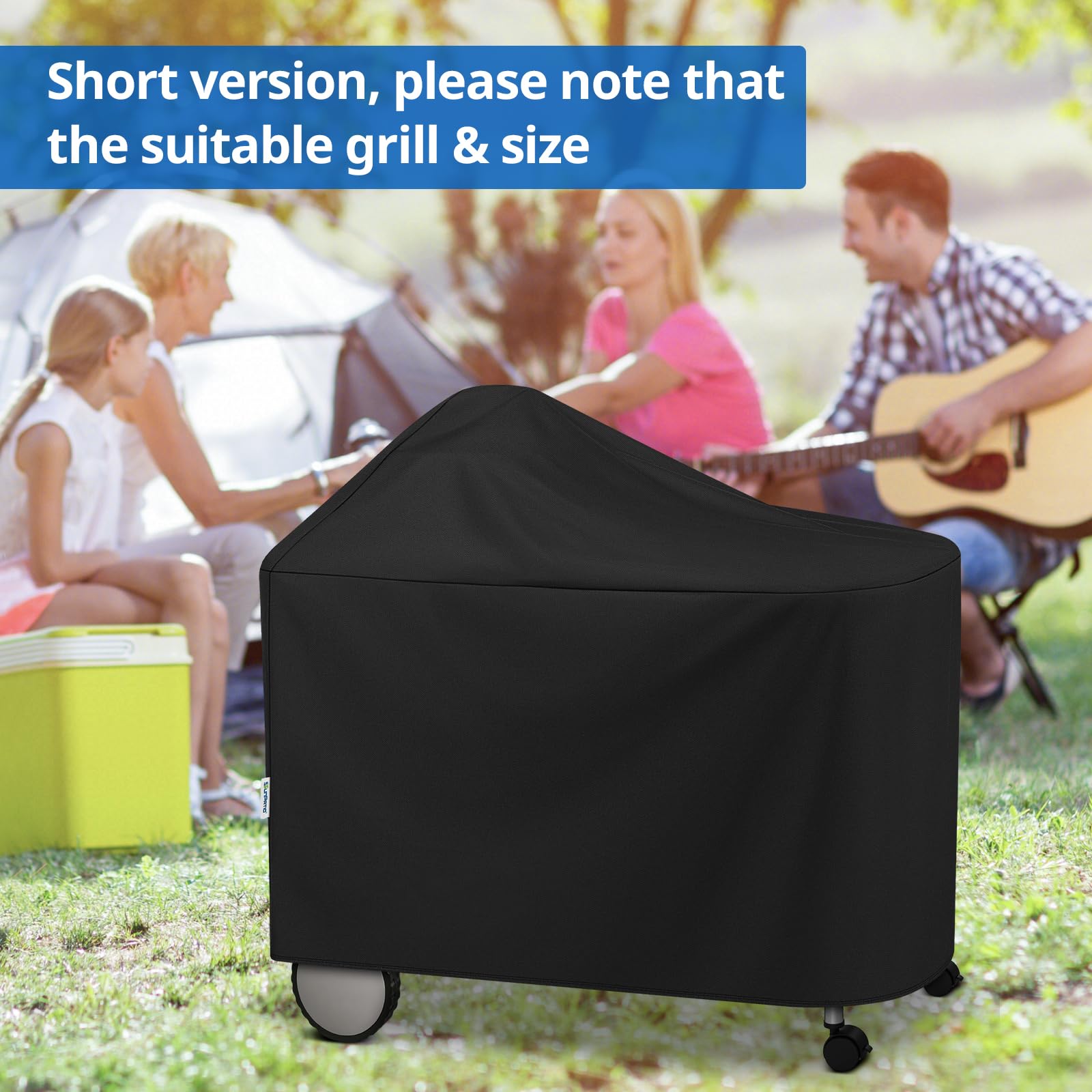 SunPatio fadeStop fabric protects against fading and tearing.