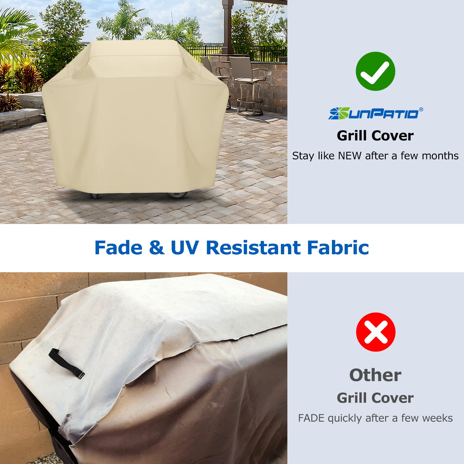 SunPatio all-weather-protection visual promotes year-round grill safeguarding