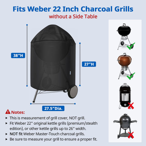 SunPatio grill cover for Big Green Egg guarding against sun and moisture