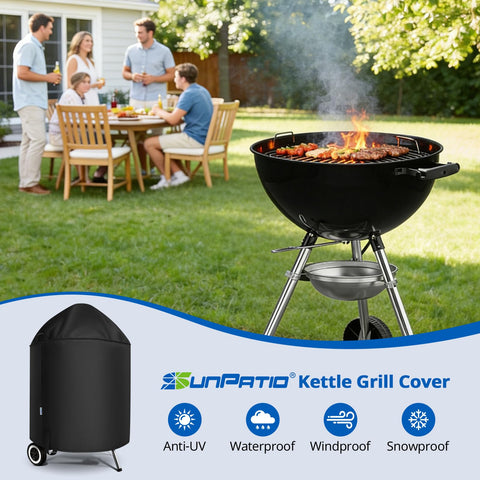 SunPatio outdoor grill cover for all season use