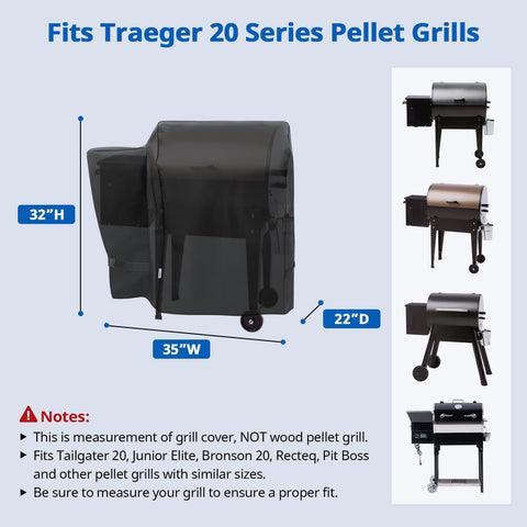 SunPatio grill cover's adjustable straps ensure a secure fit on windy days.