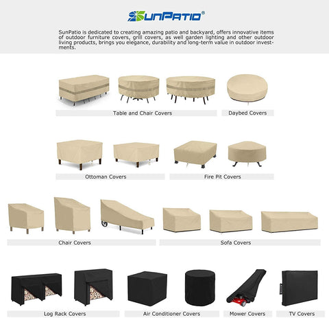 SunPatio round daybed protection reduces moisture buildup and extends life