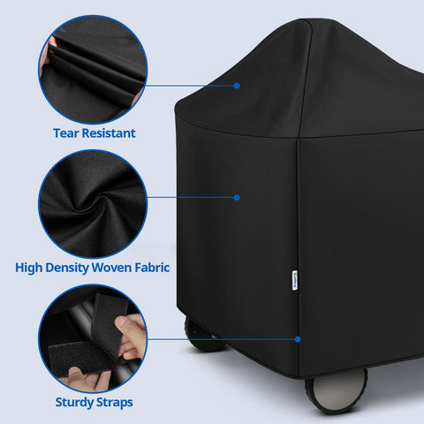 SunPatio cover for Weber 22-inch Performer with precise dimensions.