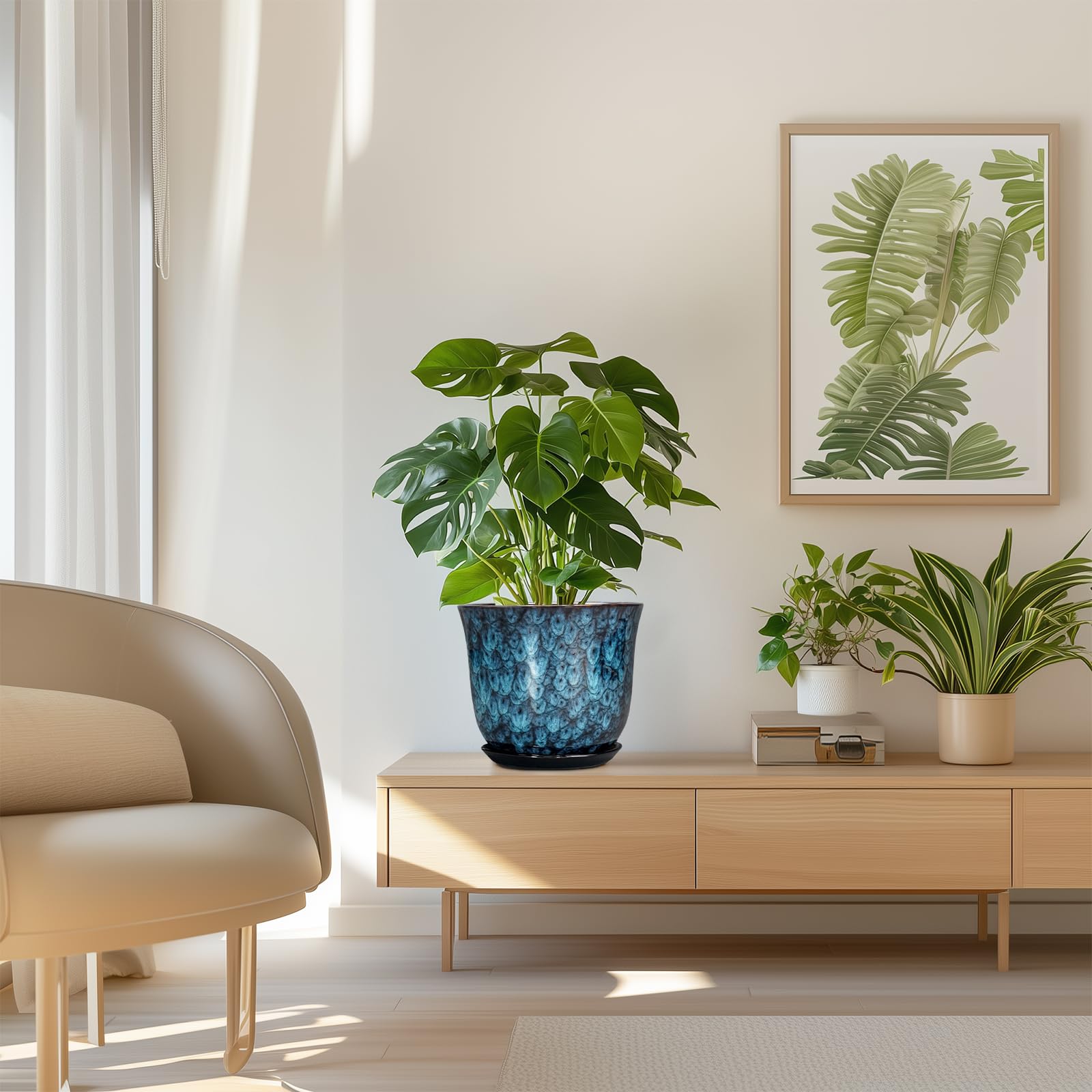 SUNPOTFOR gift-ready ceramic planter ideal for plant lovers