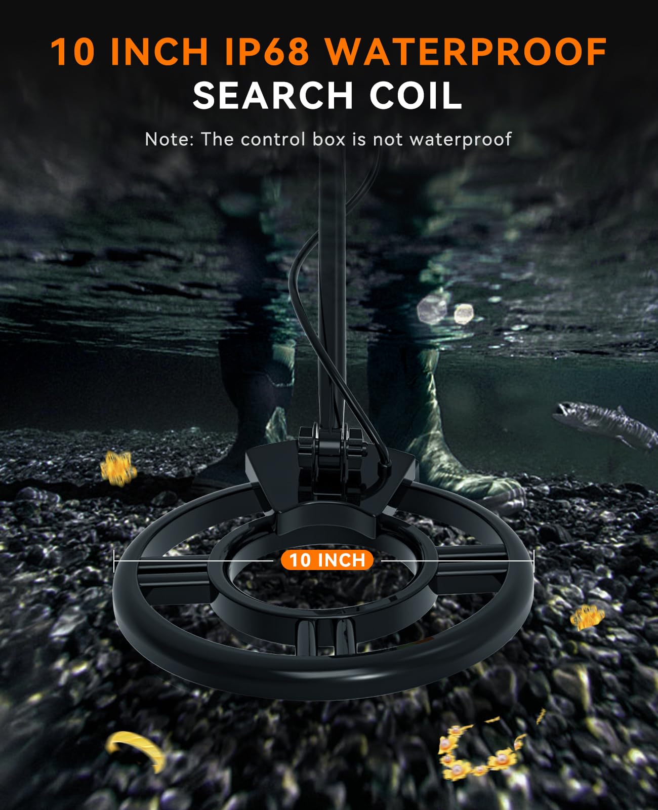 SUNPOW rugged detector supports outdoor exploration on beaches and in parks.