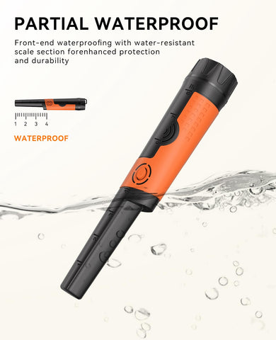 SUNPOW pinpointer portable design fits busy detecting on the go