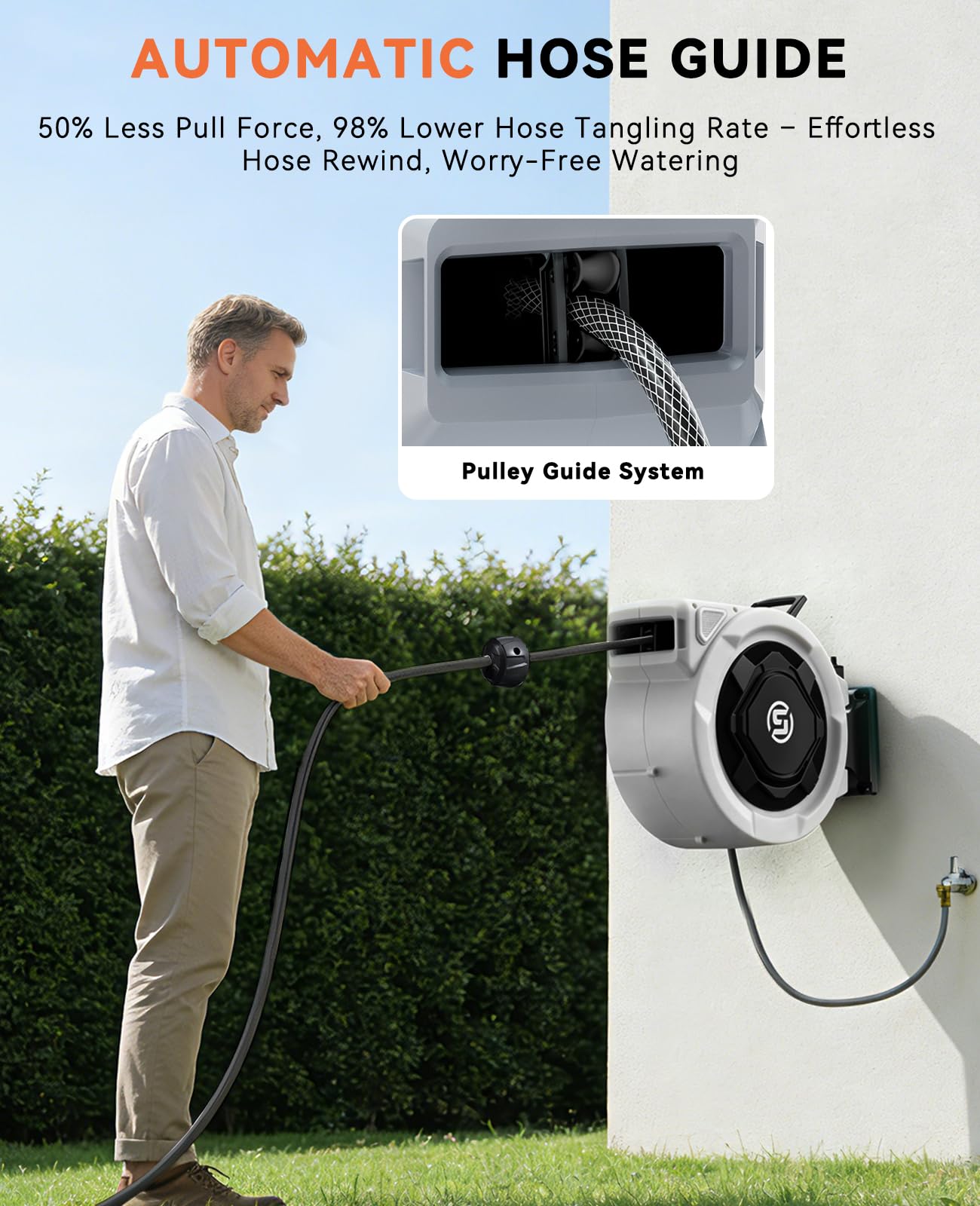 SUNPOW wall-mount kit included for quick installation