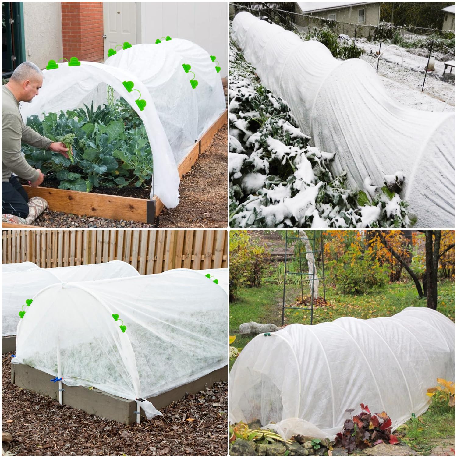 SUNPRO winter garden kit supports seed germination and longer growing season.