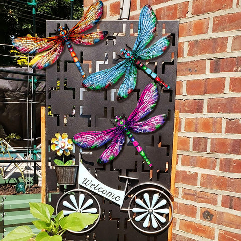 SUNREEK dragonfly decor makes a thoughtful gift for garden lovers