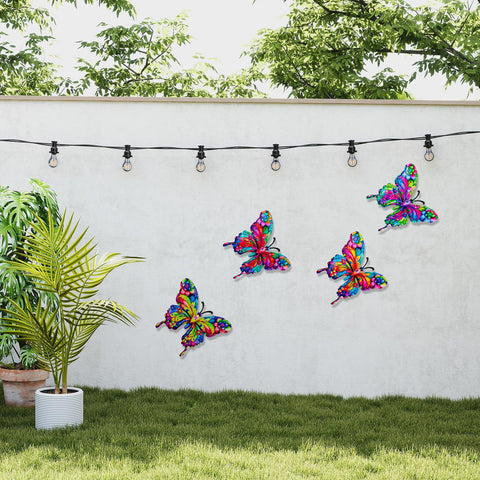 SUNREEK room butterfly wall decor 9x7 brightens interior walls.
