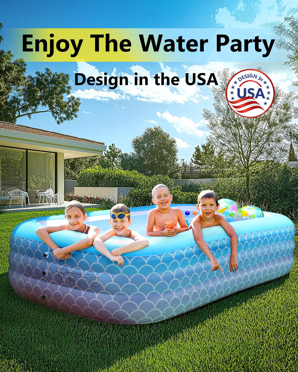 Sunrio BPA-free and phthalate-free material for safe water fun