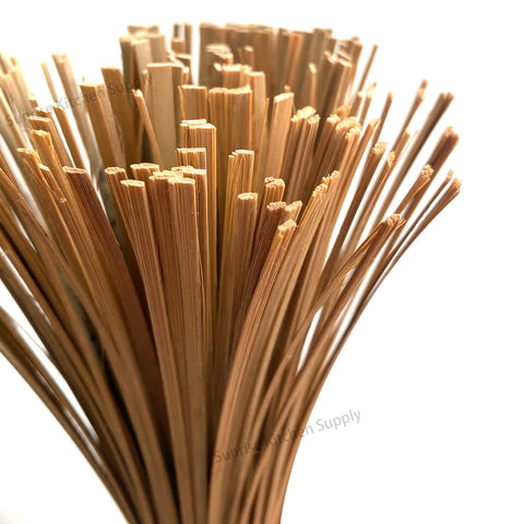 SUNRISE Bamboo Wok Brush bristles reach corners for fast cleaning