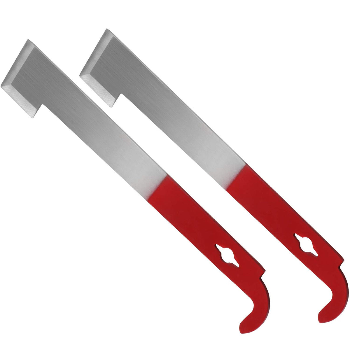 Sunshane J-hook hive tool lifts the first frame for efficient inspections.