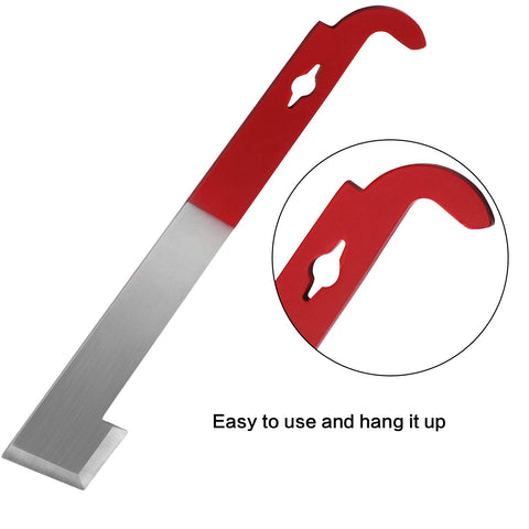 Sunshane stainless steel beekeeping tool is durable and resistant to bending.