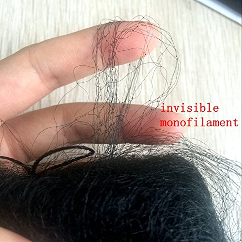 SUNSHORE nylon 0.08mm monofilament net is low-visibility.