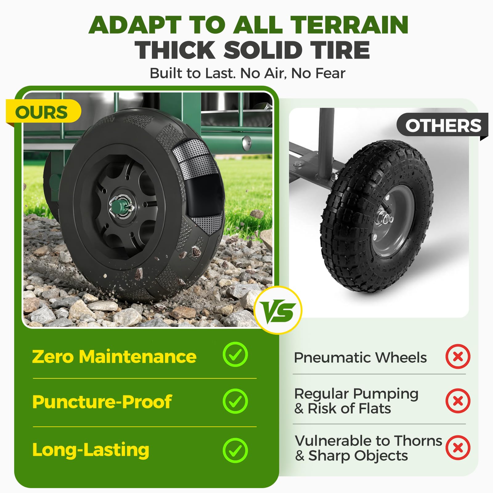 Suntee garden seat with wheels assembly guide shown for quick setup.