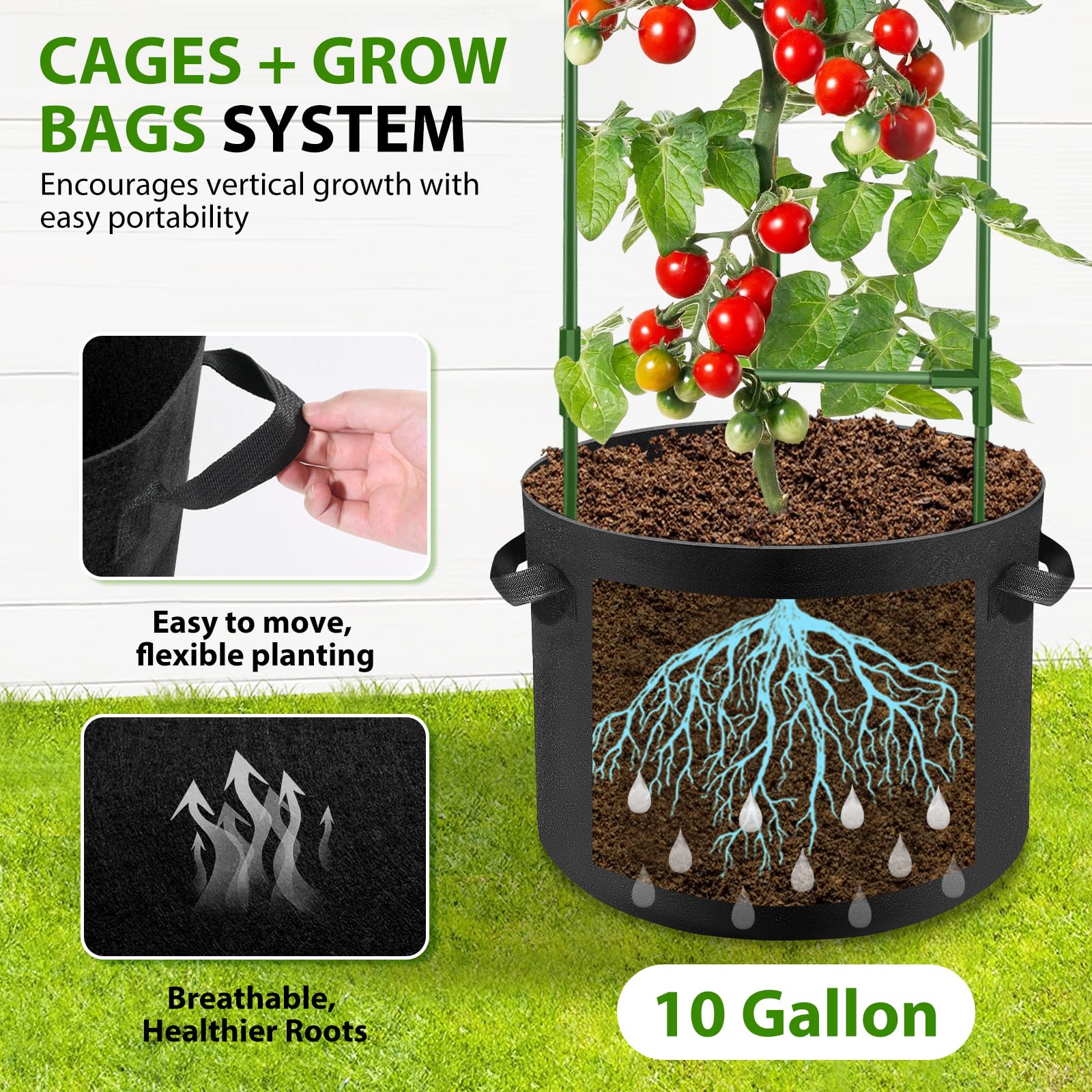 Suntee stable ground spikes provide strong support against wind and rain